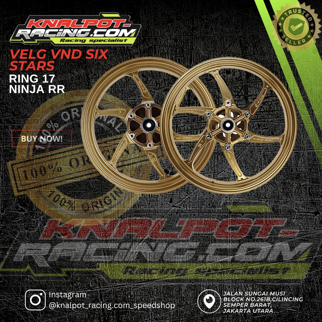 VELG VND SIX STARS RING 17 NINJA RR